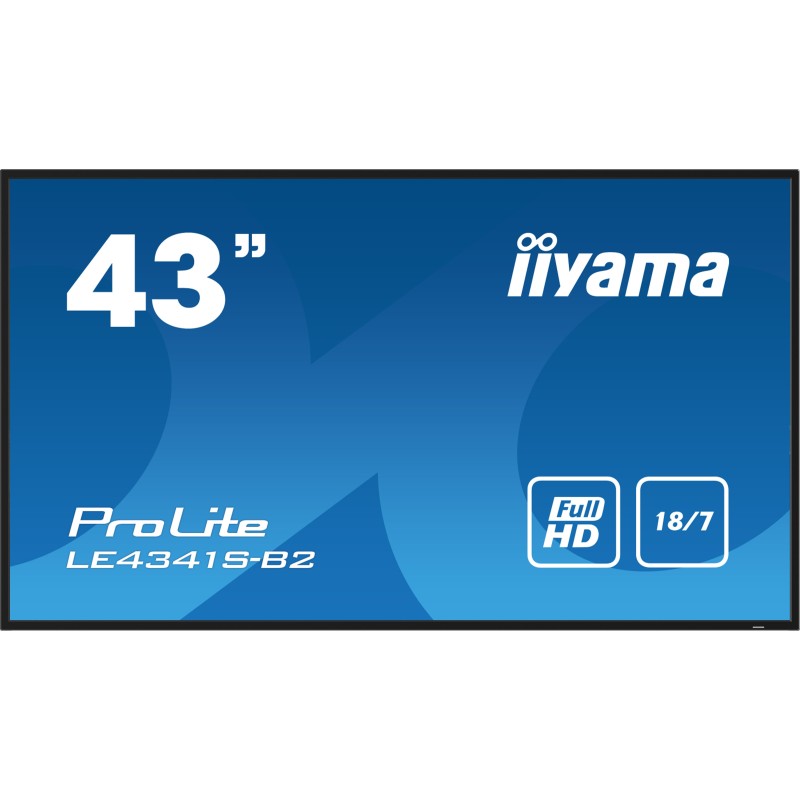 iiyama ProLite LE4341S-B2 108cm (42,5") FHD Digital Signage Monitor VGA/HDMI/USB